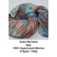 Load image into Gallery viewer, Arizona Sky | Aubs Worsted